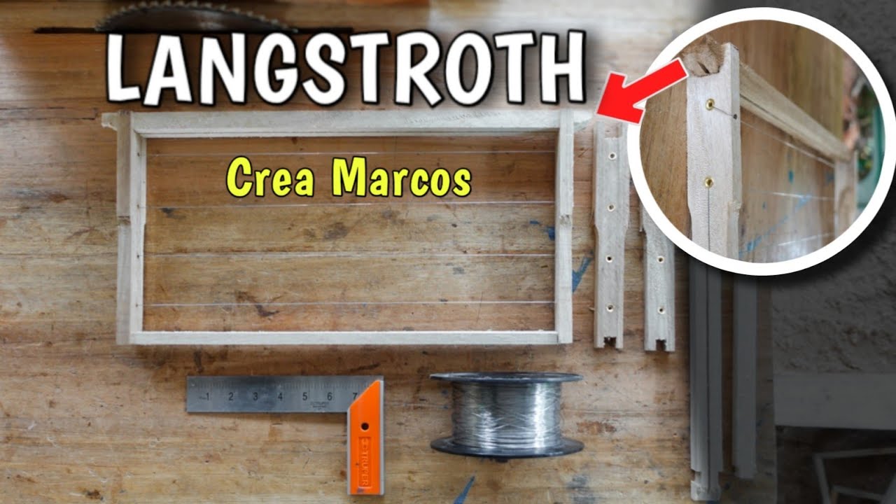 🐝 Cómo Hacer Marcos Langstroth para Colmenas de Abejas 🛠️
