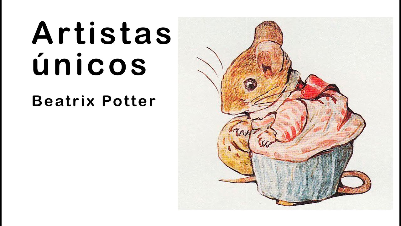 Beatrix Potter I .Ilustración con acuarela