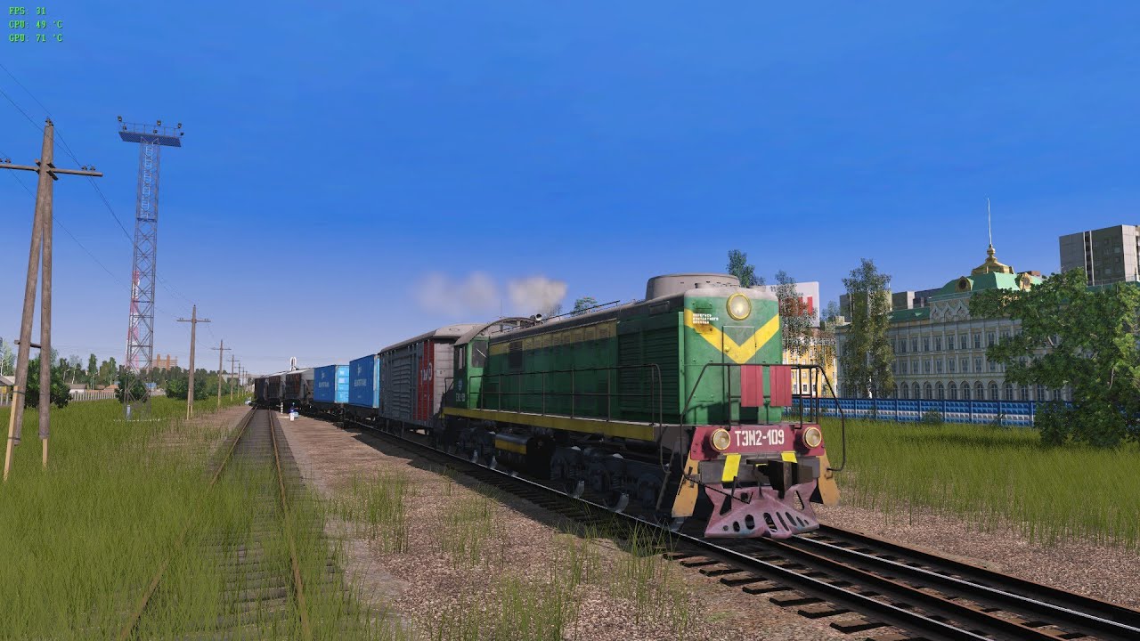 Trainz Railroad Simulator 2019 сценарий 