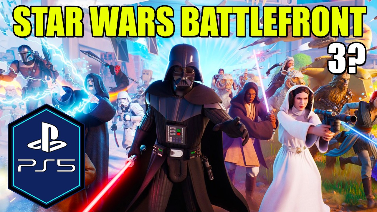 Star Wars Battlefront 3 PS5 Pro in Fortnite Galactic Siege & Frontlines