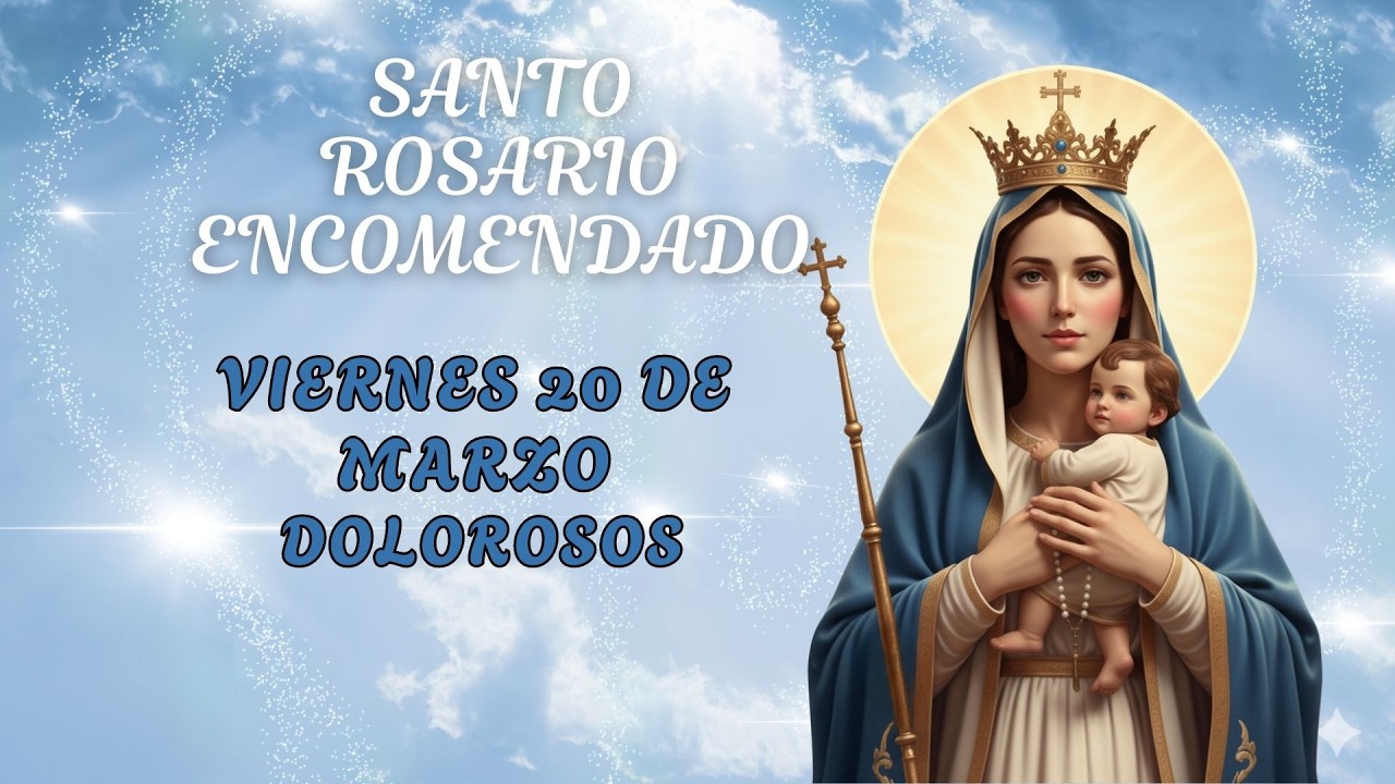 SANTO ROSARIO ENCOMENDADO CORTO 🙏 | VIERNES  🌹| Misterios Dolorosos