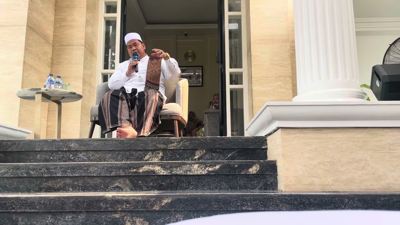 Tausiah menempati Rumah baru bersam kh imam syahroni