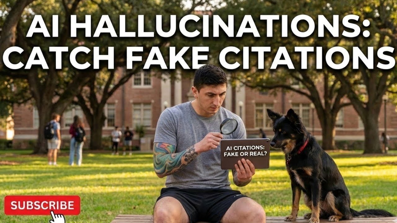AI Hallucinations: How to Catch Fake Citations | AI-Powered Research