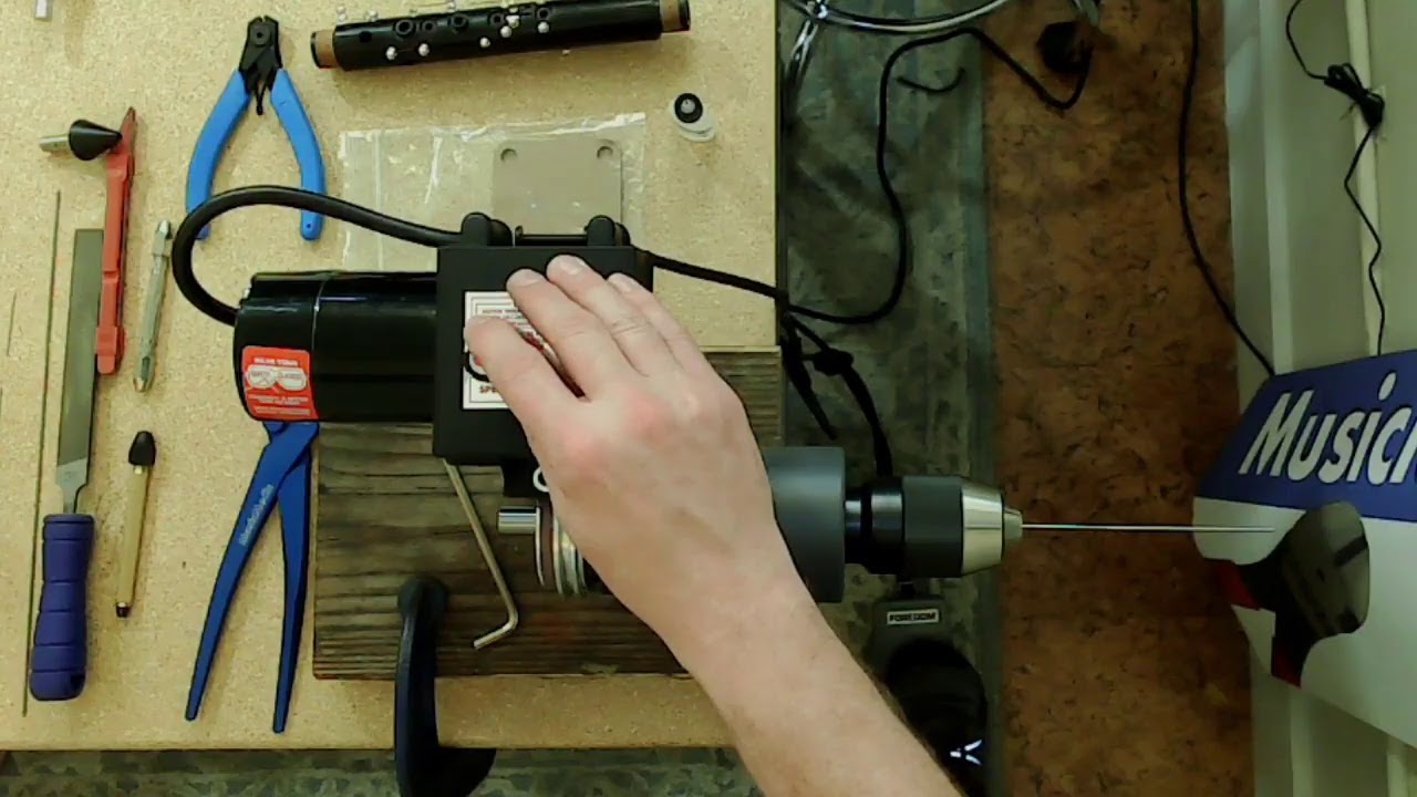 Using a Bench Motor in Woodwind Repair