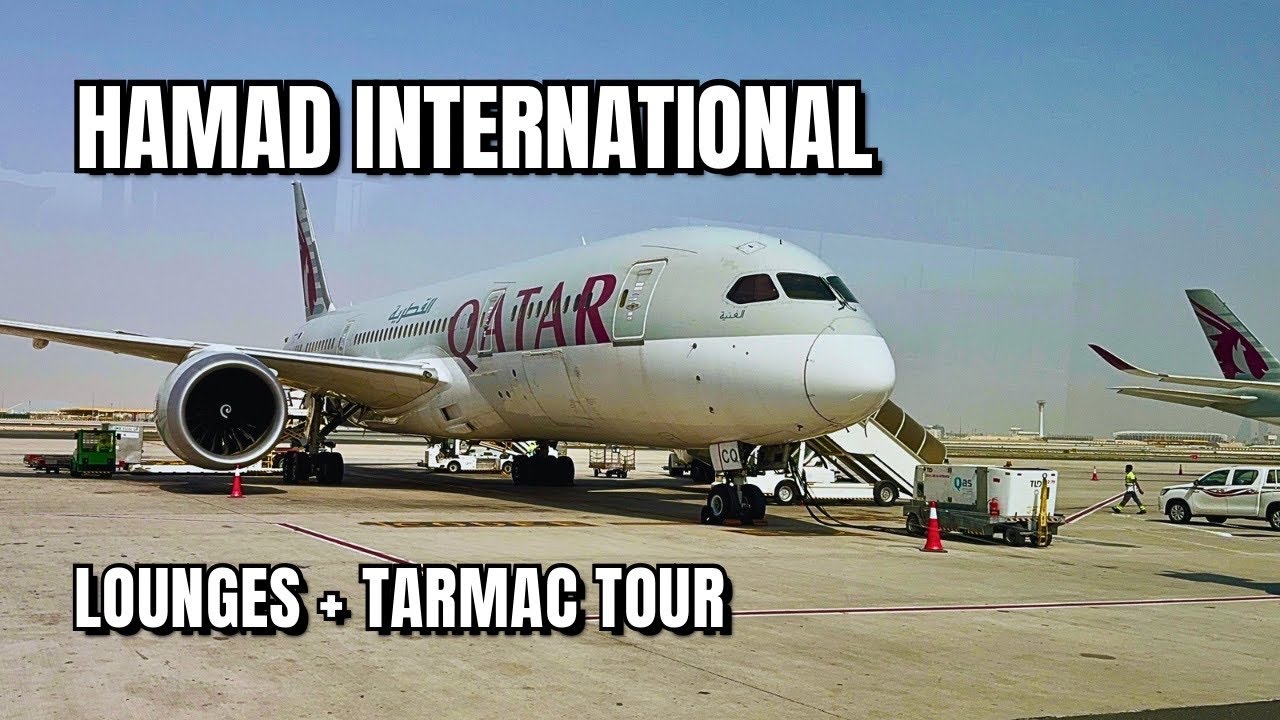 Hamad International Airport Tour + Al Safwa First Lounge | Ultimate Luxury Travel Experience I Doha