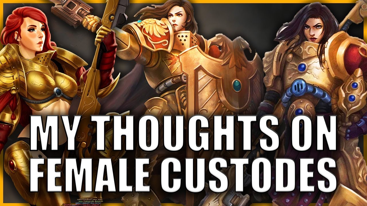 Female Custodes are now 100% Canon | What does this mean for Warhammer 40k?