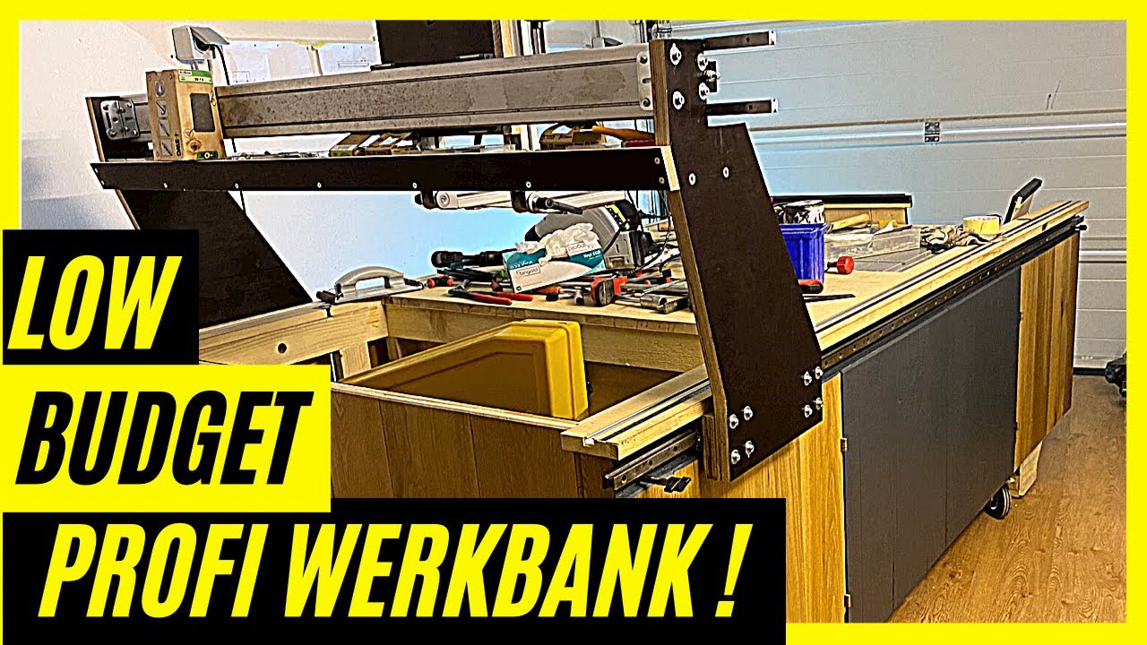 So baut man eine Low Budget Profi Werkbank selber bauen | KreativWood