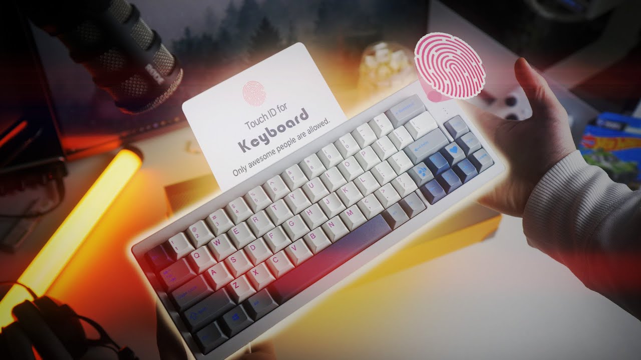 КЛАВИАТУРА С ОТПЕЧАТКОМ ПАЛЬЦА | KBDFans METALARC Venus 65 Zeal PC Zealios
