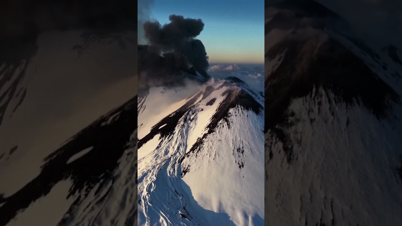 WATCH: Mount Etna Eruption: Lava & Ash Plume Reaches Sky | Italy Volcano Alert | AL15