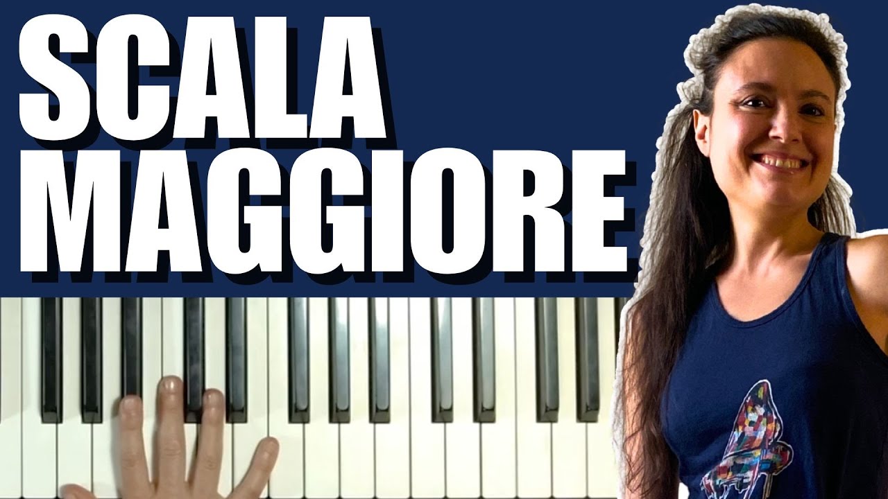 SCALA MAGGIORE al piano in 4 minuti! 🎹