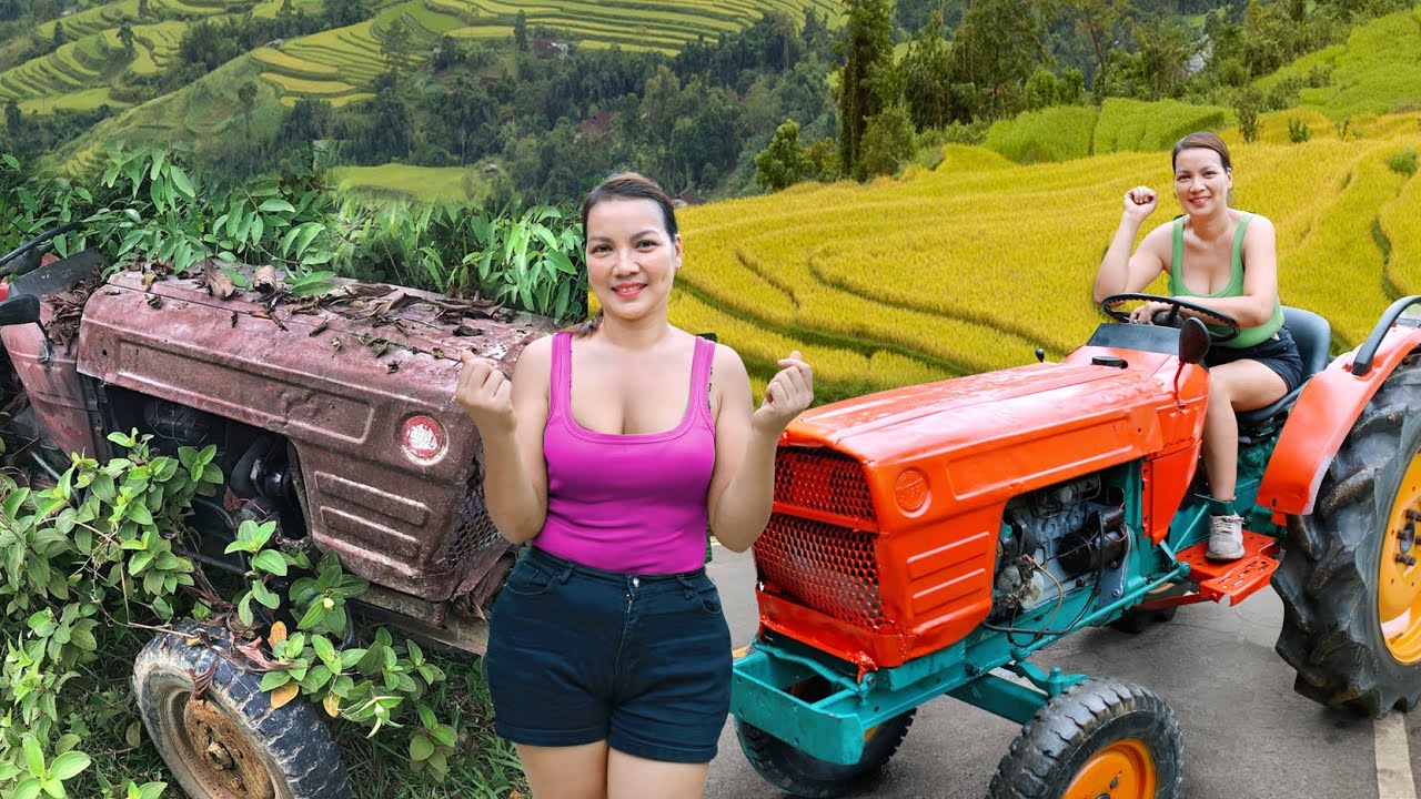 Genius Girl Challenge: Restart and Return the Abandoned Tractor to the Poor Old Farmer