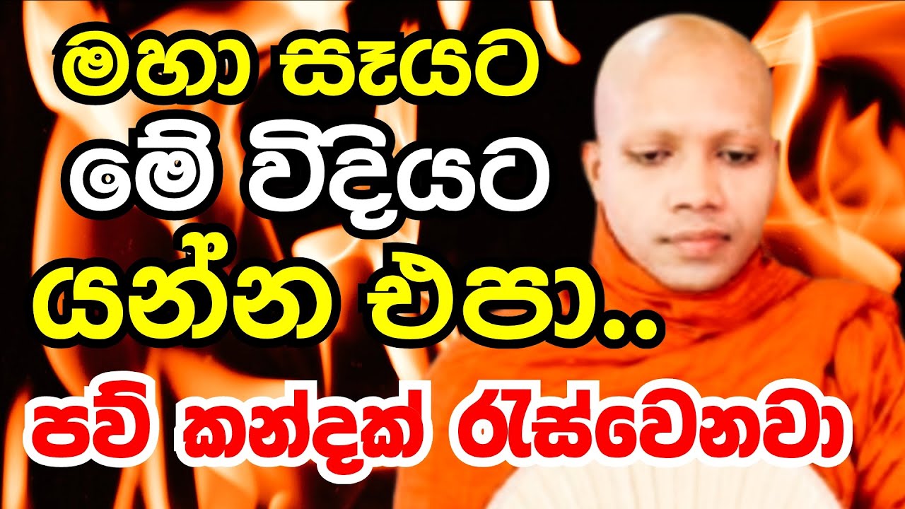මහා සෑයට මේ විදියට යන්න එපා පවු කන්දක් රැස්වෙනවා  | Ven hasalaka seelawimala thero bana 2025