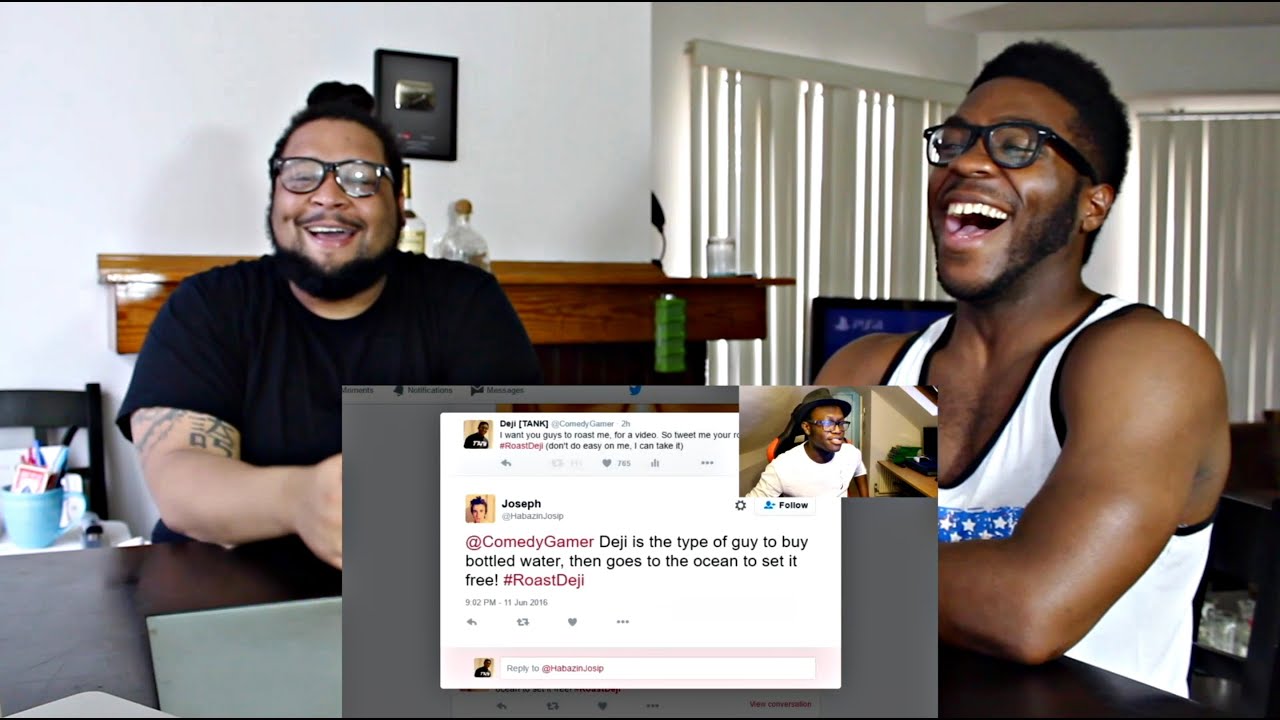 COMEDYSHORTSGAMER GETS ROASTED REACTION!!!!