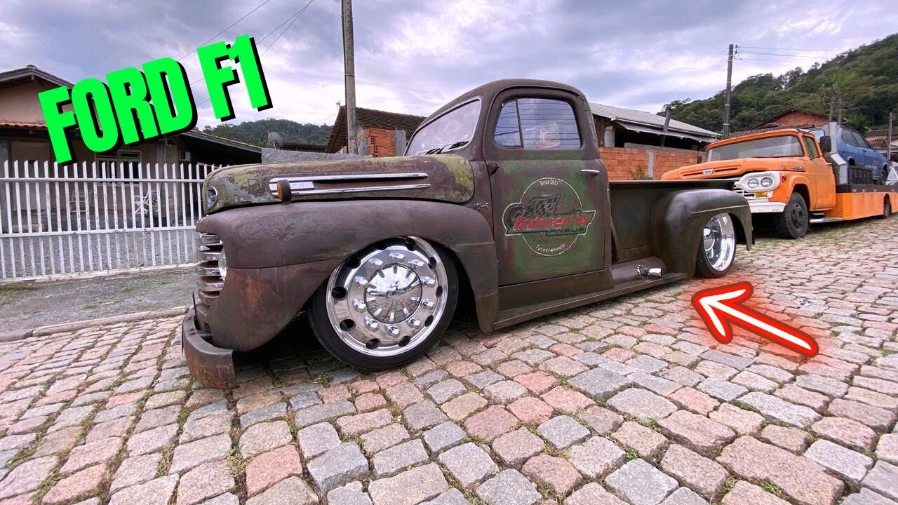 FORD F1, SUSPENSÃO A AR, ESCAPE PONTEIRA DUPLA, MOTOR V8, MAIS UM PROJETO DIFERENCIADO
