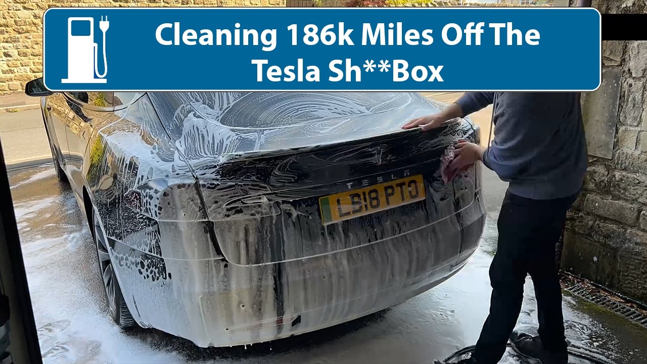 Tesla Model S - 5 Day Clean Of A High Mile Ex-Company Car!
