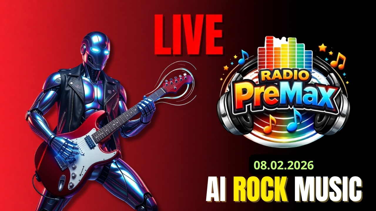 Radio PreMax | AI ROCK MUSIC in diretta | 08/02/2026