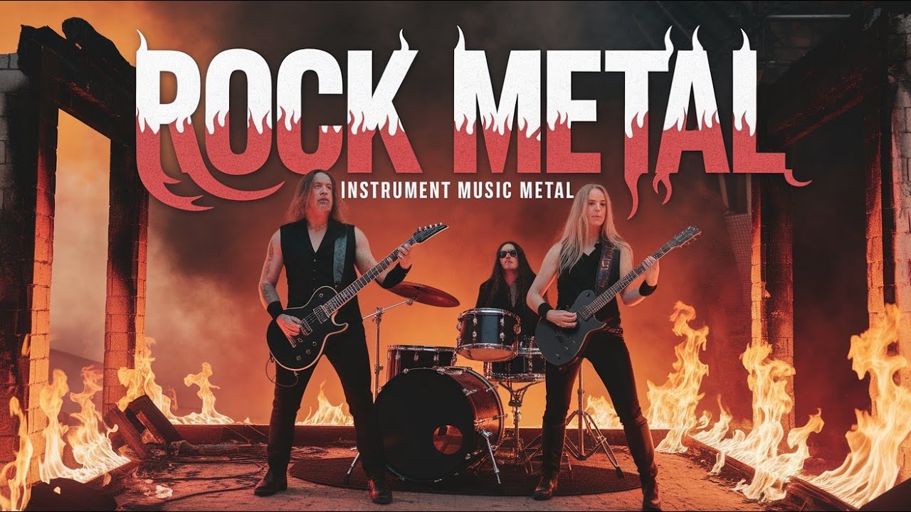 Best Music Rock Metal Instruments 🎸 Grave Riff 🎶 Doom Metal Guitar Track