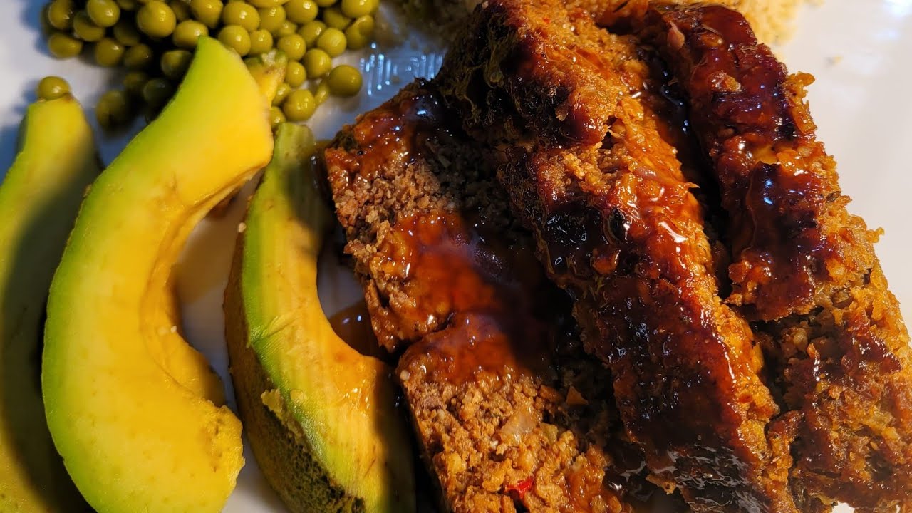 The Best Vegan Meatloaf with Couscous | Soft, Juicy & full of flavor