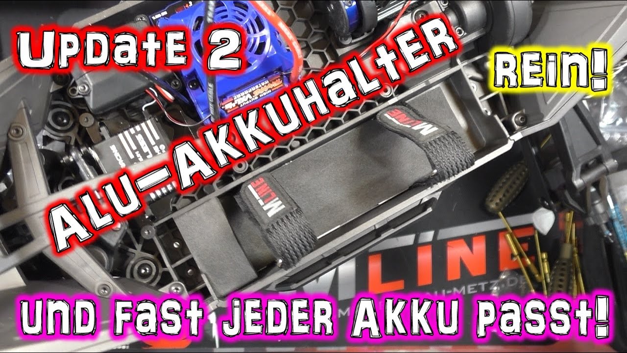 Traxxas WideMAXX V2 Update Alu-Akkuhalter Teil 2/2 | HD+ | German/Deutsch