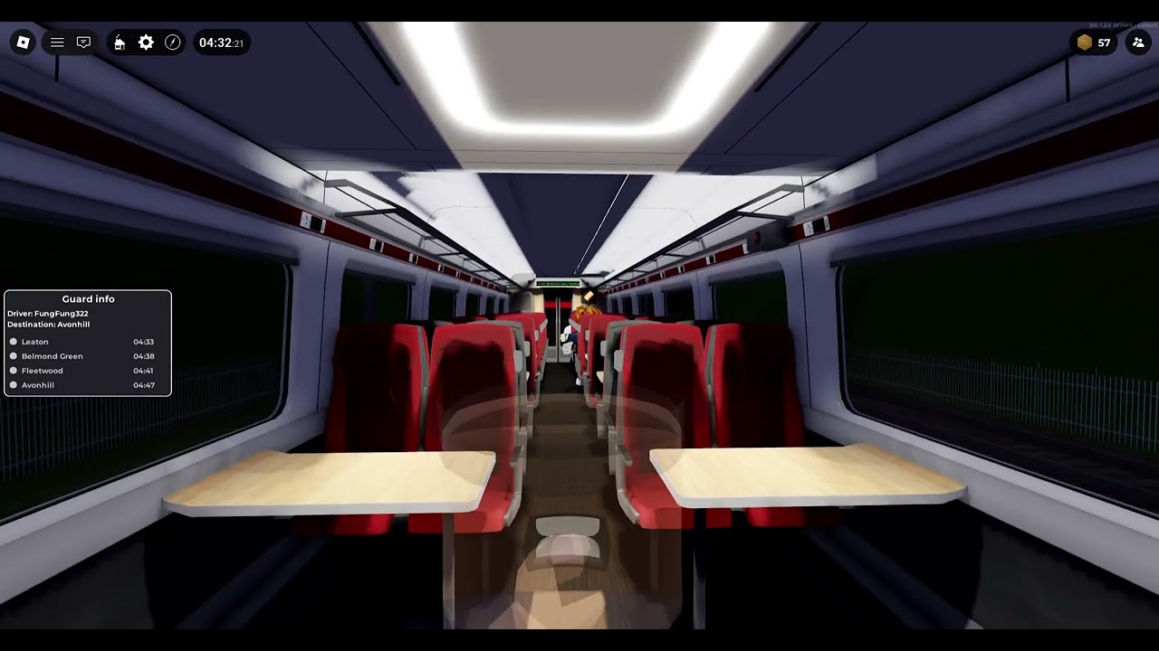 Roblox British Railway guarding my classmate fungfung322 800/9 car