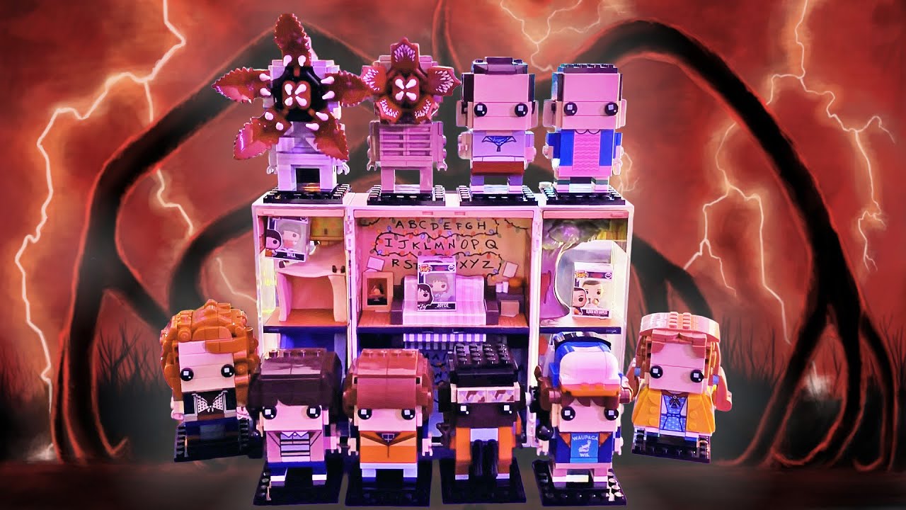 I Completed the Full Stranger Things Lego BrickHeadz Collection!