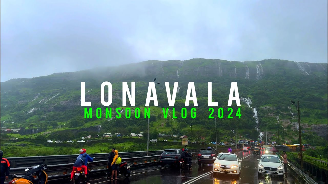 Experience the beauty of Lonavala's monsoon season | Rainy Day 🌧️ in Lonavala - VLOG 😍
