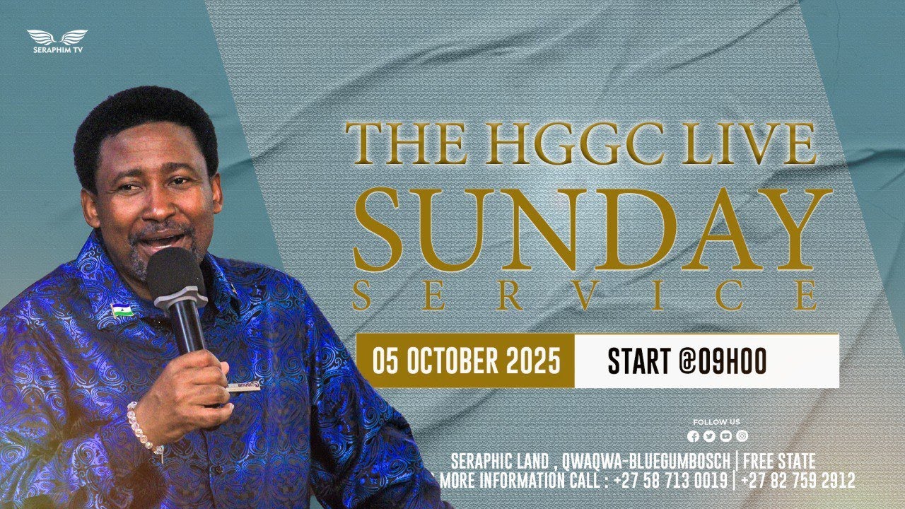 THE HGGC LIVE SUNDAY SERVICE WITH APOSTLE SAMUEL RABOTENG: 05 October 2025