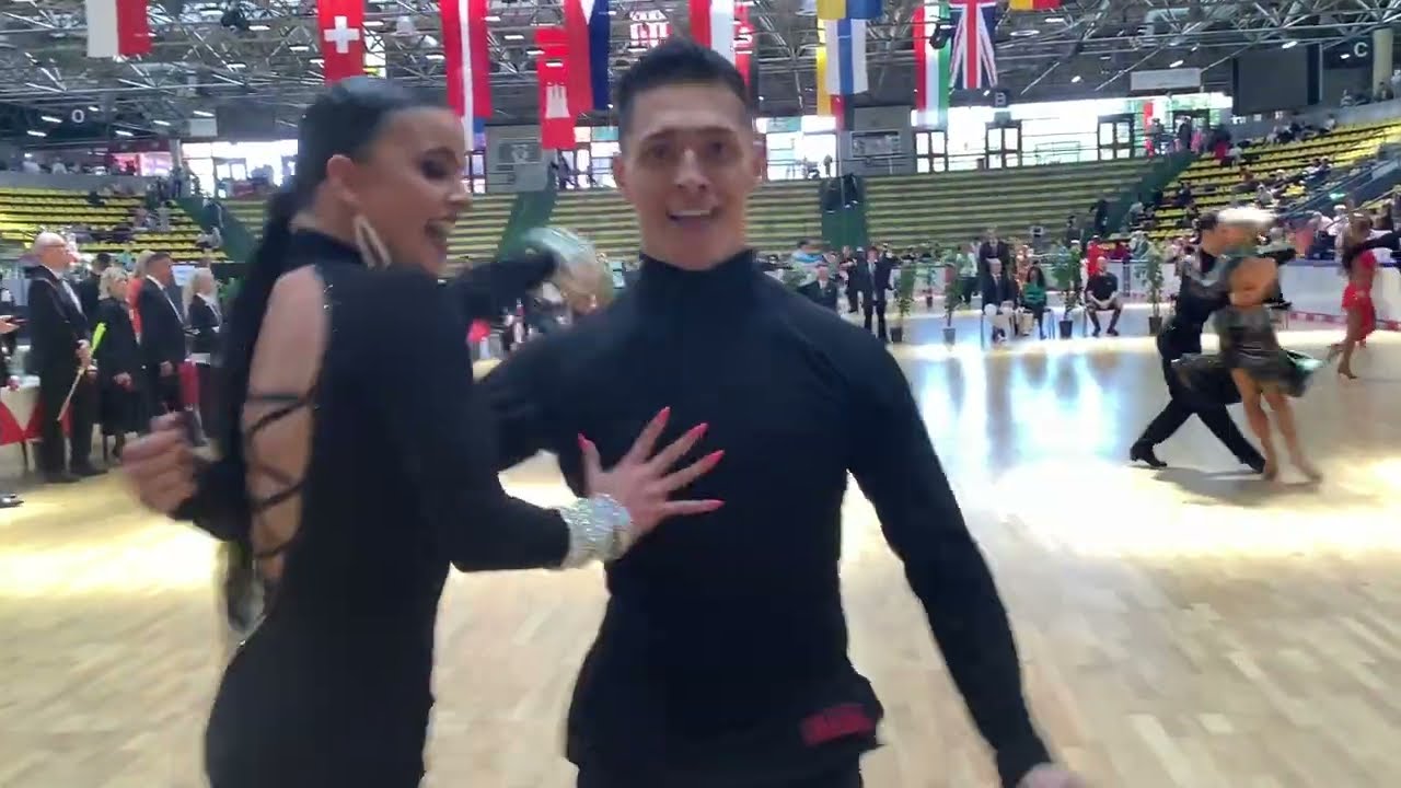 CHA-CHA- 👍👏 RAZVAN DUMITRESCU & JACKY JOOS - WDSF 2024 Intl.Open FRANKFURT - Hessen tanzt
