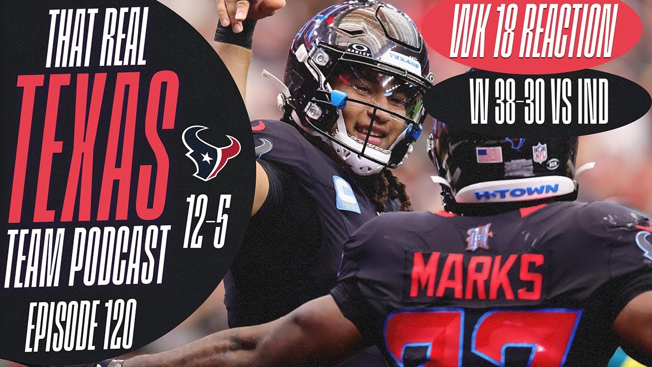 WK 18 Reaction and Playoff Discussion #Htownmade #wearetexans #NFL #texans 📱