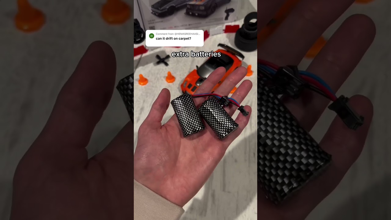 Can our RC drift vapor cars drift on carpet?