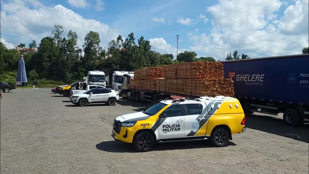 《EP316》PARADA NO POSTO PADROEIRA EM SENGÉS PARANÁ 