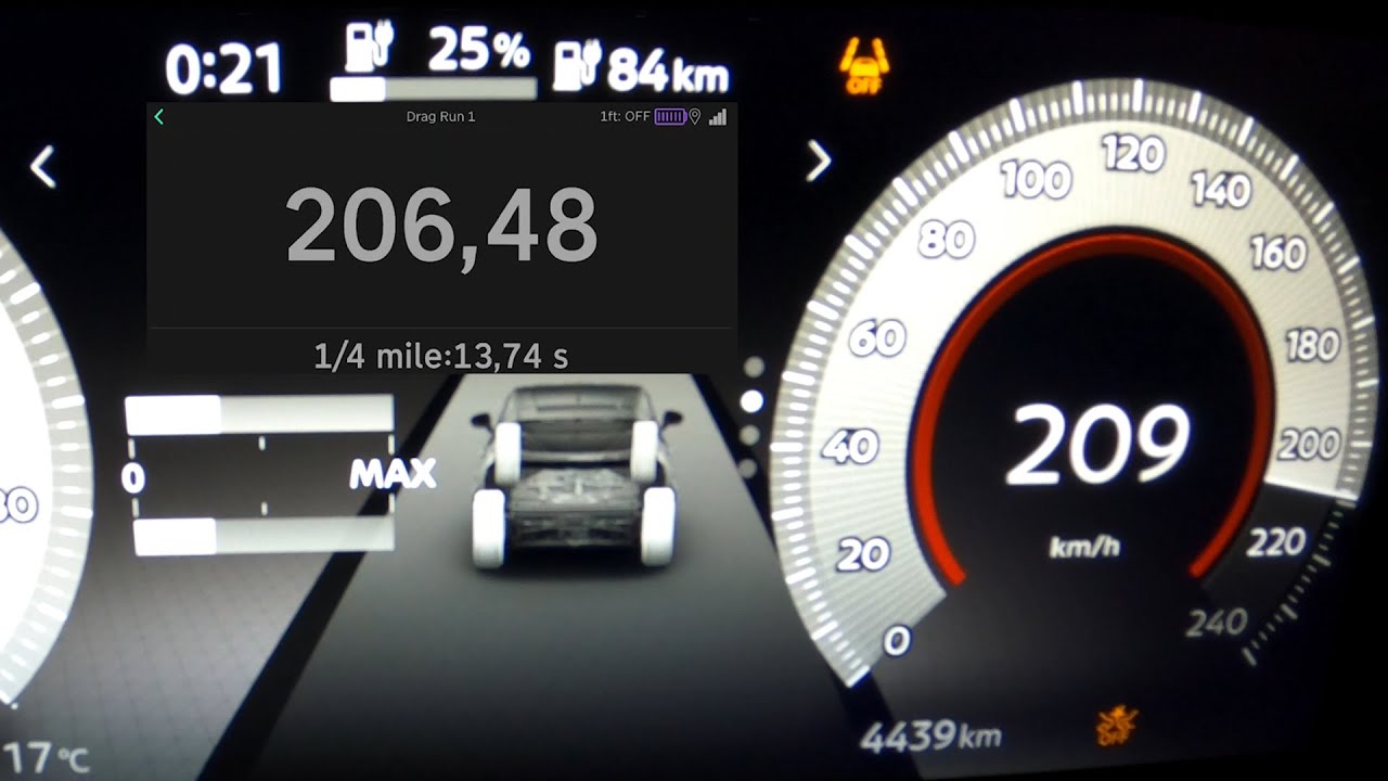 Nissan Ariya Evolve+ 394 HP acceleration 0-60 mph 0-100 km/h 100-200 kph top max speed GPS e-4ORCE
