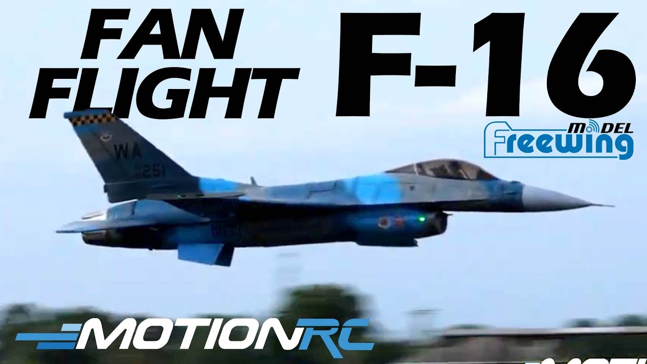Fan Flight! Freewing 90mm F-16 by Jerry McGhee | Motion RC