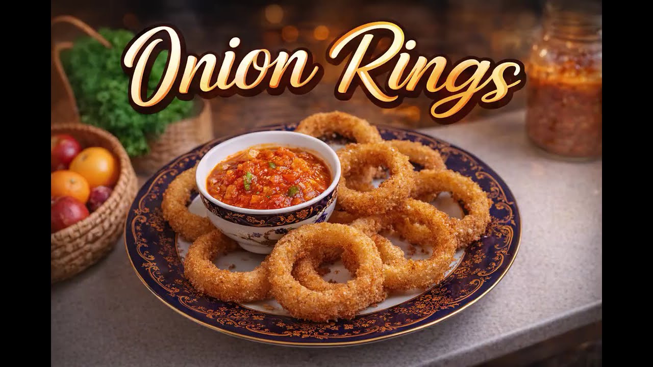 KFC-Style Onion Rings Copycat at Home 🍟