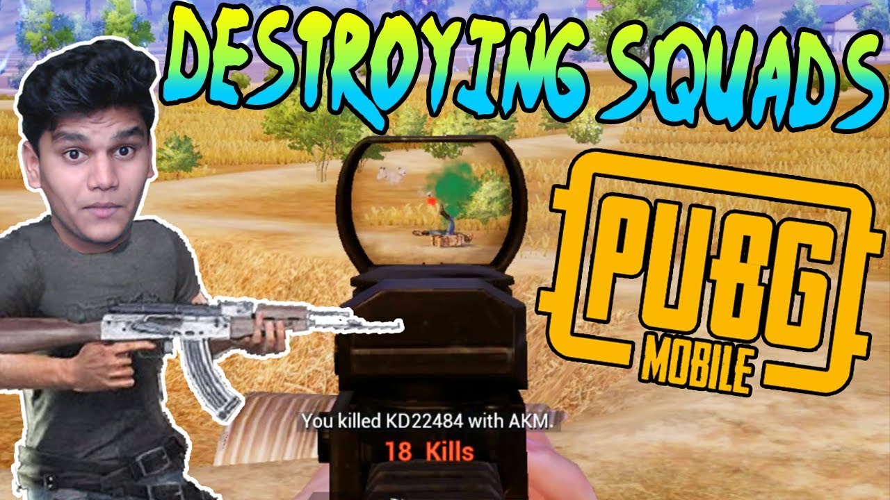 Destroying Squads in PUBG Mobile (23 kills) *Less Commentary*