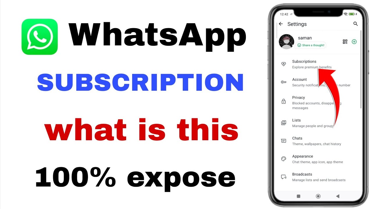 What Is Subscription in WhatsApp | WhatsApp Subscription Features 2026