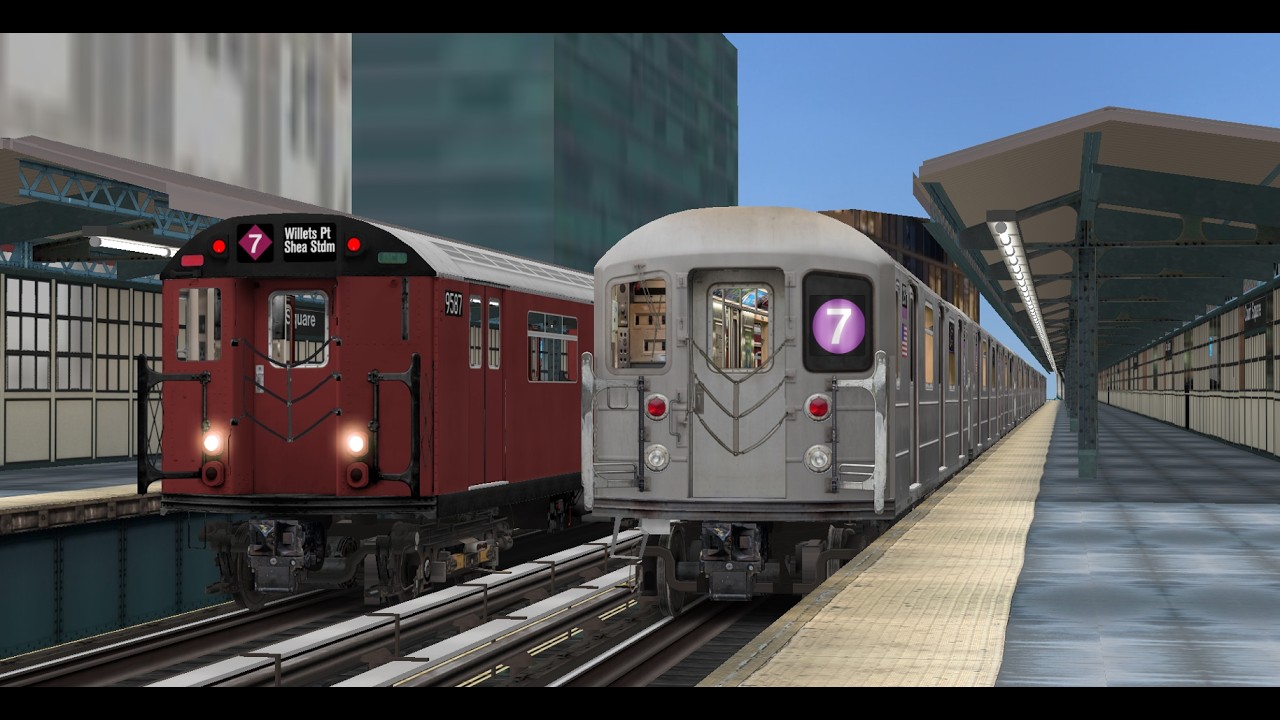 OpenBVE TFO Showcase: R62A 7 Train to Times Square (2013) (