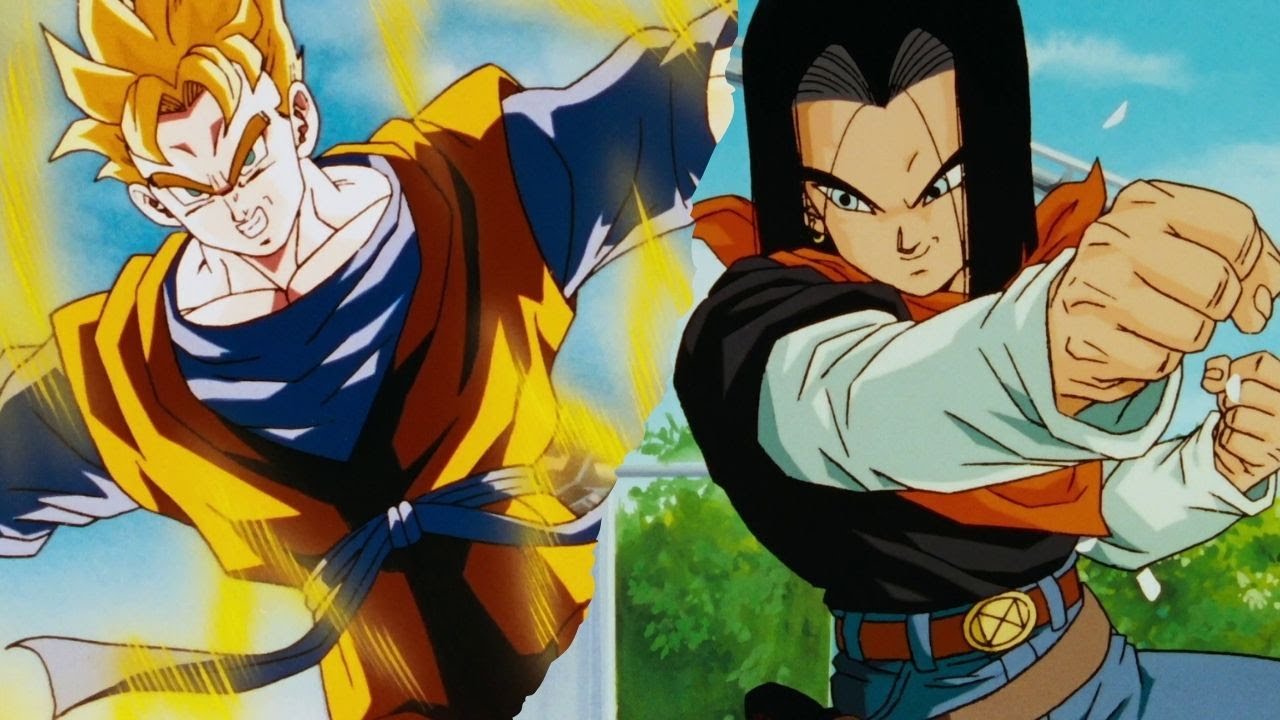 Future Gohan vs C17 & C18 (Japanese)