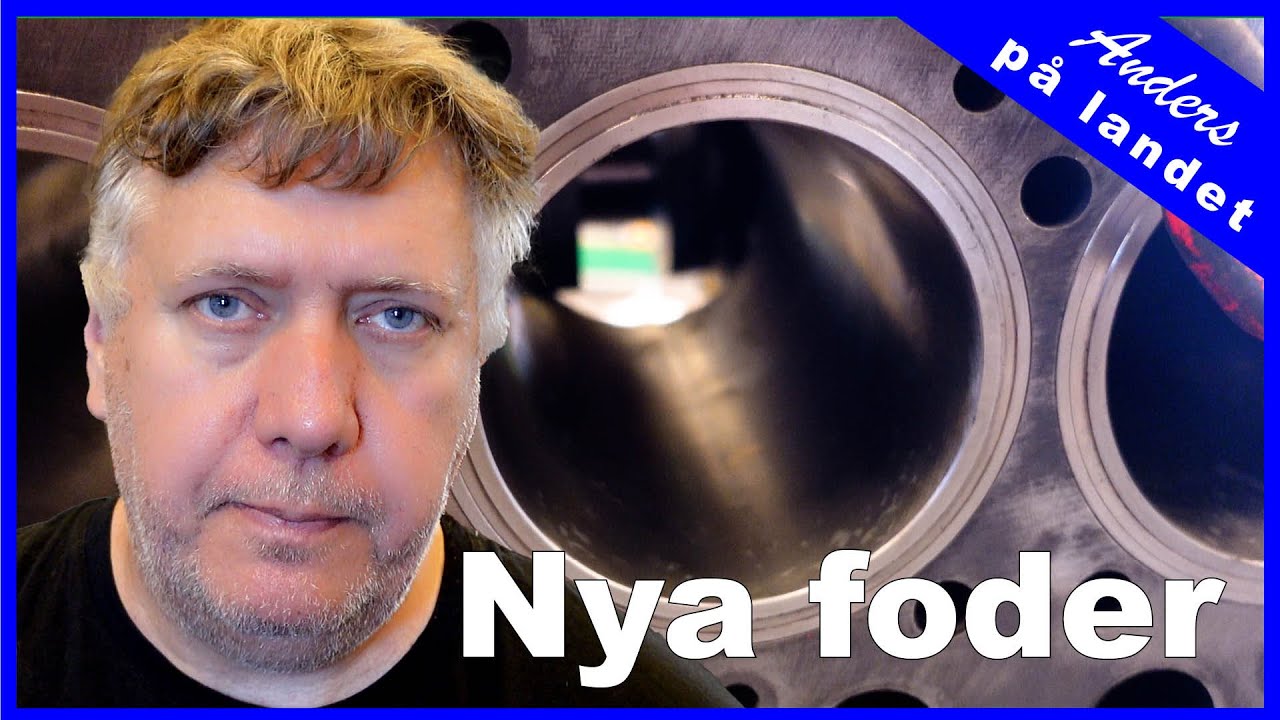Min traktor har fått ny vevaxel och nya foder