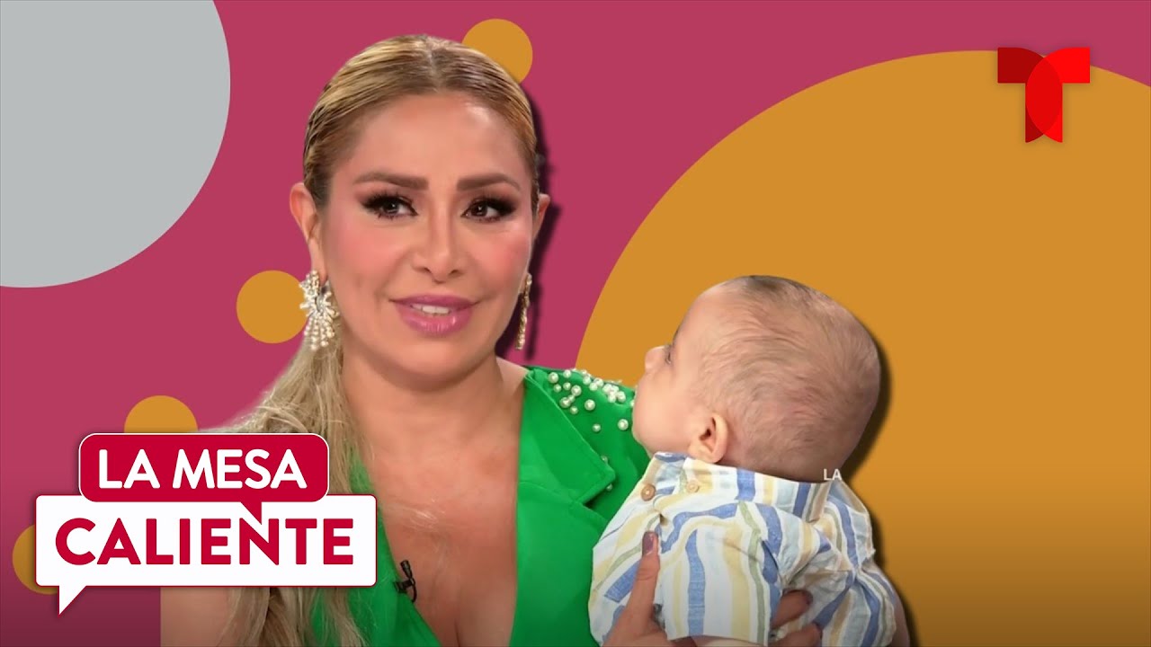 Cristina Eustace nos presenta a su bebé | La Mesa Caliente