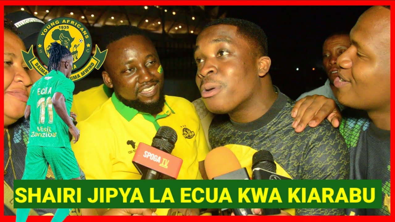 GODY YANGA, FUMAU WAVURUGWA NA BALAA LA ECUA, DOUMBIA, WAIMBA SHAIRI JIPYA LA ECUA KWA KIARABU