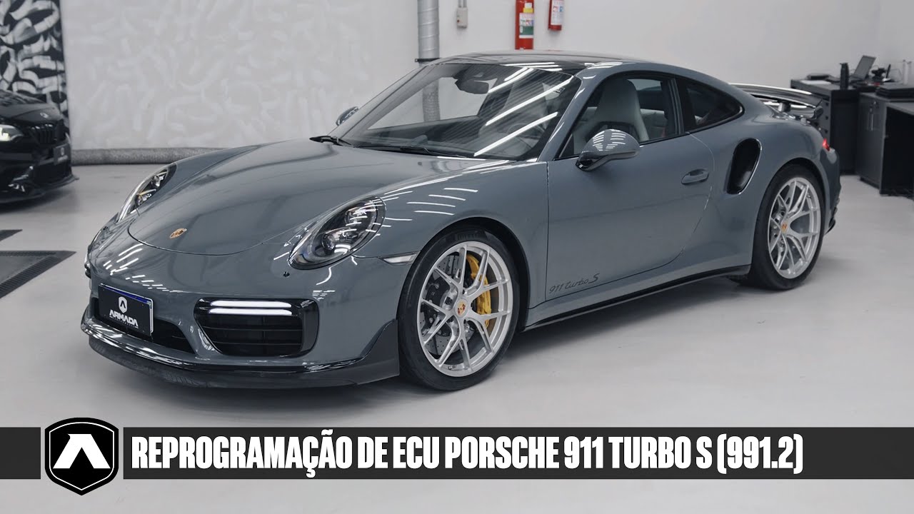 Essa Porsche 911 turbo S (991.2) ficou com 800cvs e 96Kgfm após a preparação Stg2 Armada Perfomance