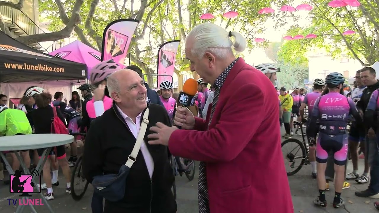 Octobre Rose à Lunel : Reportage et interviews. 04 10 2025 à Lunel