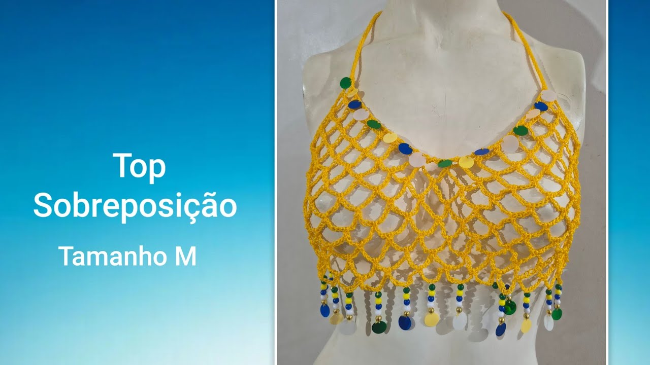 Top Sobreposição/ tamanho M