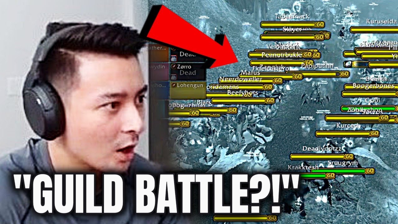 Pikaboo & Payo in a MASSIVE World PVP BATTLE in TBC!
