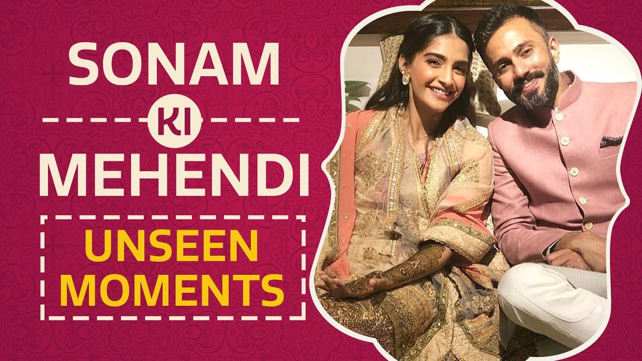 Sonam Ki Mehendi - Unseen Moments | Bollywood | Pinkvilla | SonamKiShaadi