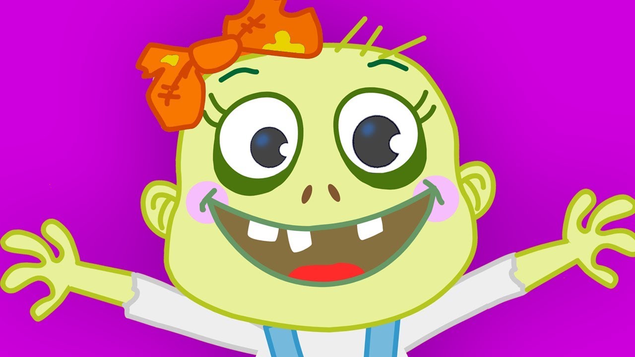 🎃 5 Little Zombies HALLOWEEN SONG for Kids (Awesome for Children!)