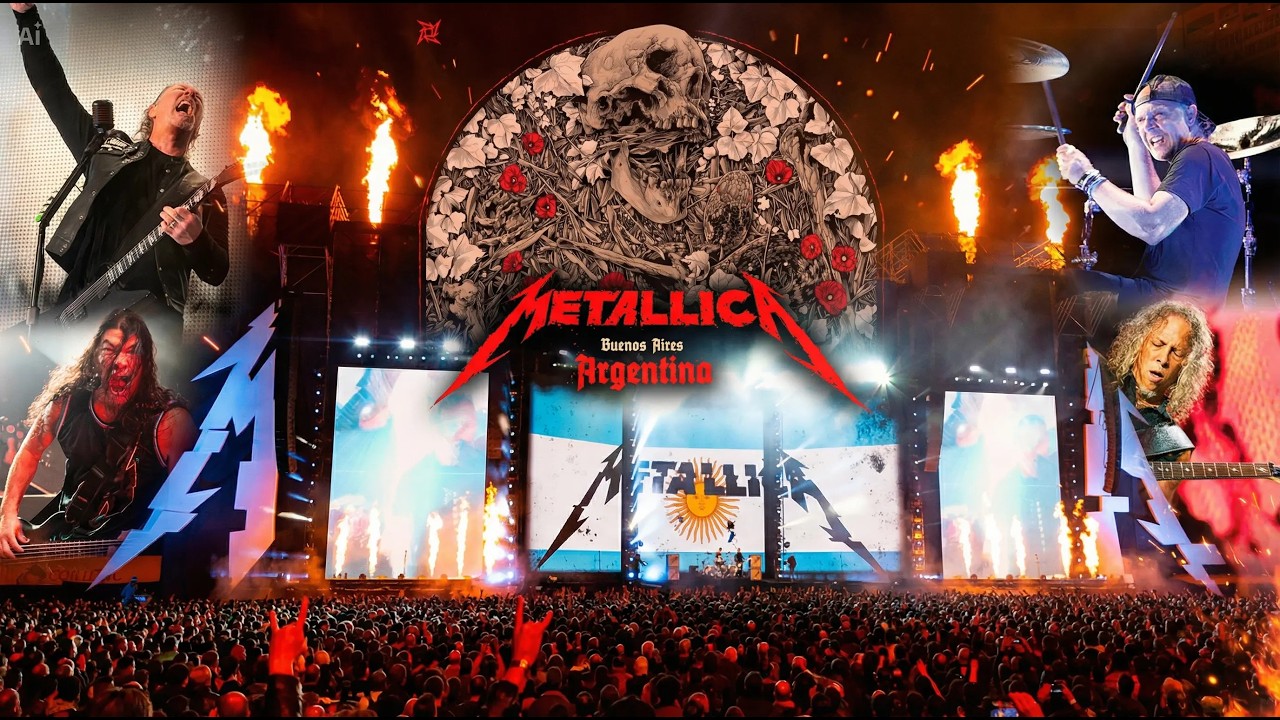 METALLICA - FOR WHOM THE BELL TOLLS  - VIVO ARGENTINA 2022