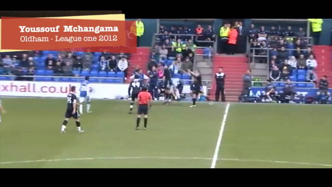 Youssouf M'changama à Oldham - League one 2012