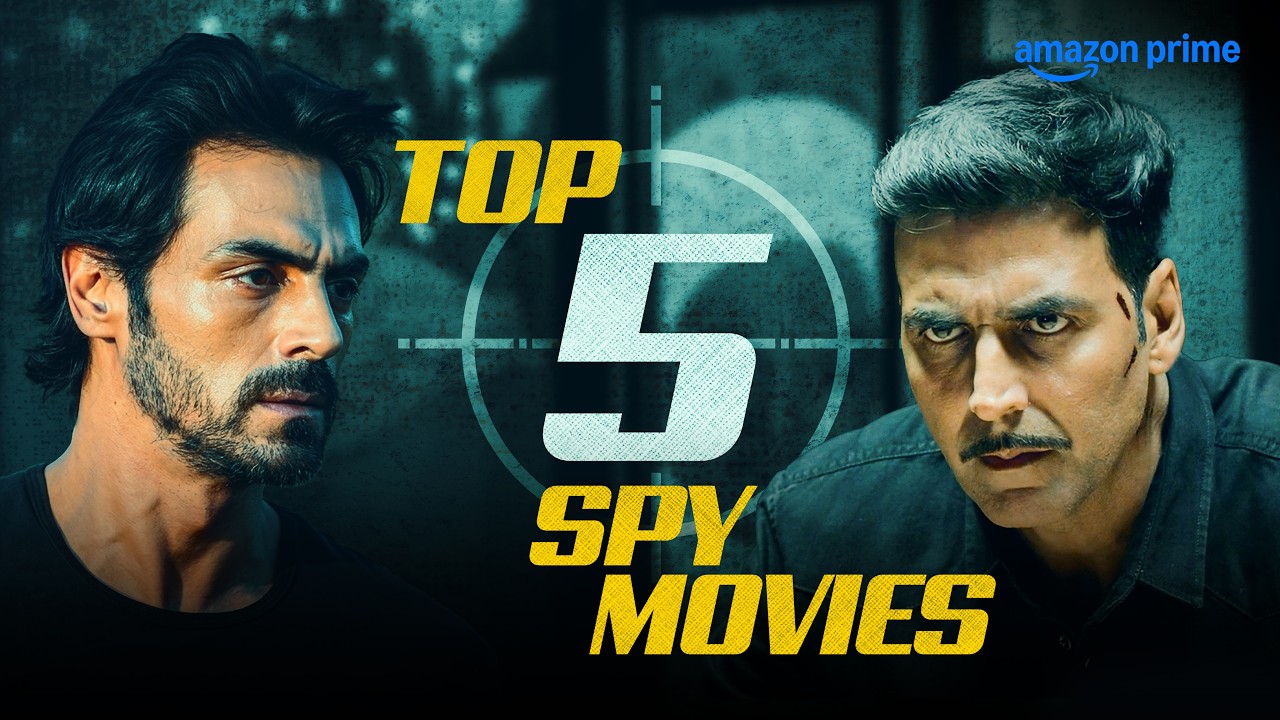 Top 5 SPY MOVIES you CAN'T MISS this week 👀 | Akshay Kumar, Arjun Rampal, Vidya Balan and more
